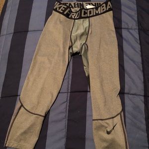 Mens Nike pro combat compression tights